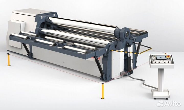 Вальцы 4-х валковые гидравлические