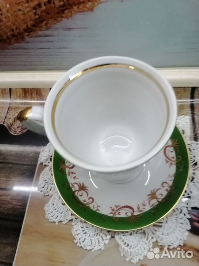 Чашка с блюдцем дулево