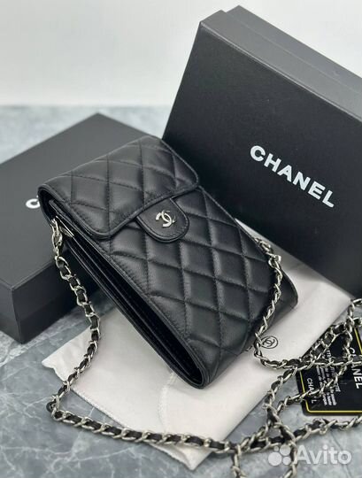 Сумка чехол для телефона Chanel