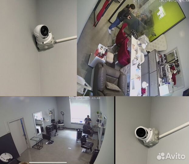 Монтаж камер видеонаблюдения