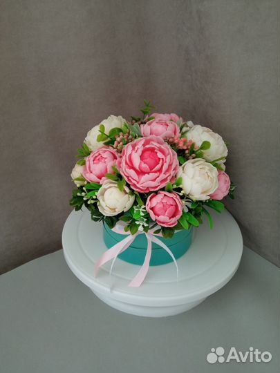Букет цветы из мыла