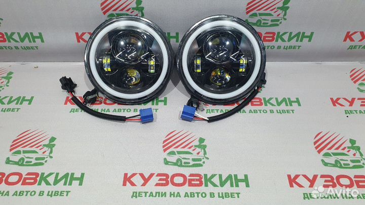 Фара 32W Niva Нива 2121 с дхо ближ + дальний