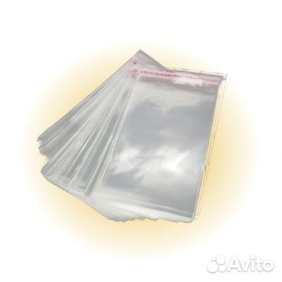 Пакеты полипропиленовые с клеевым клапаном