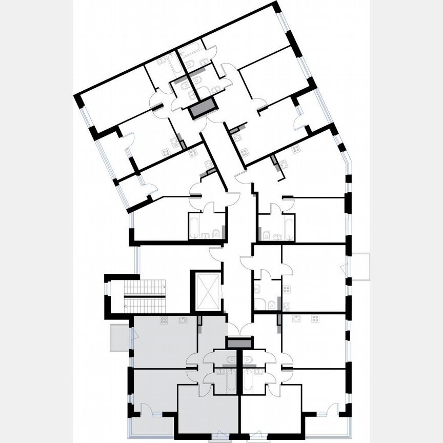 2-к. квартира, 52,5 м², 2/3 эт.