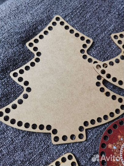 Донышки для вязания корзин 6 шт