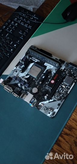 Материнская плата связка ryzen 5, 16gb