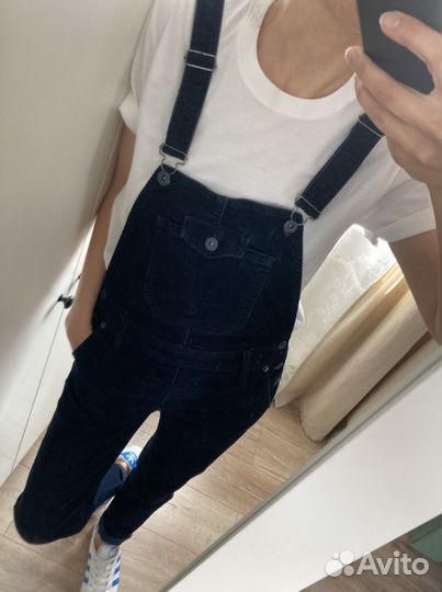 Вельветовый комбинезон