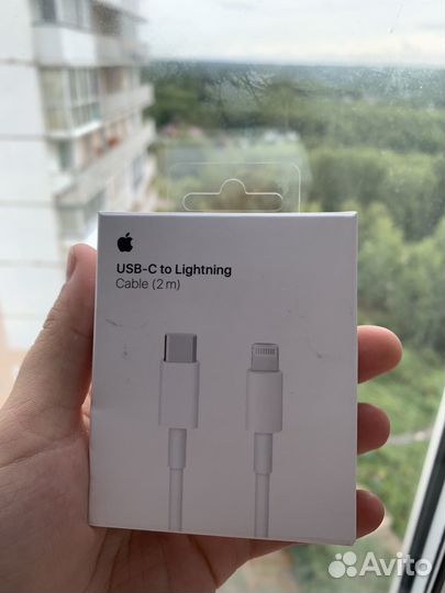 Apple оригинальный провод, USB-C to Lightning