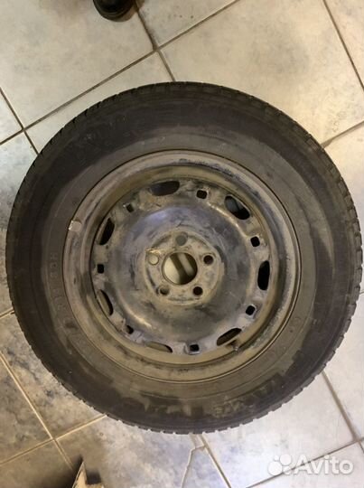 Диск штампованный шкода фабия