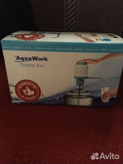 Помпа для воды 19 л, новая