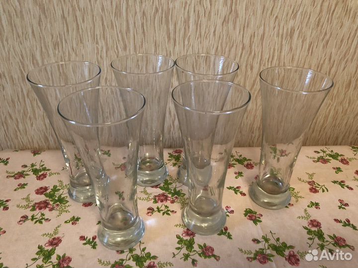 Набор стаканов высокие