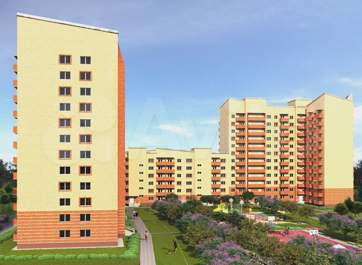 2-к. квартира, 65,1 м², 10/10 эт.