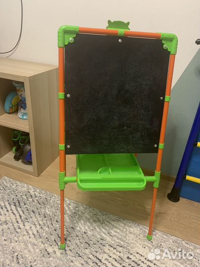 Мольберт детский двухсторонний для рисования
