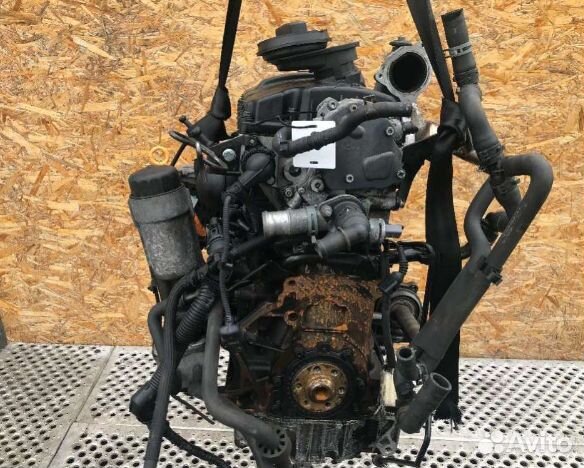 Двигатель Volkswagen Sharan 2001 AUY 1.9 дизель