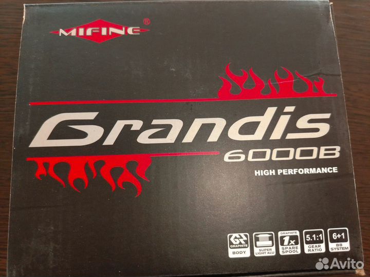 Катушка рыболовная mifine Grandis