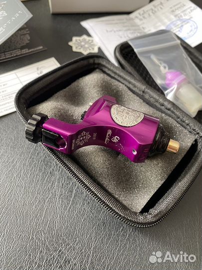 Тату машинка Bishop Rotary Purple - RCA 3.5mm