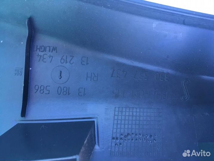 Накладка порога (внутренняя) Опель Корса Д