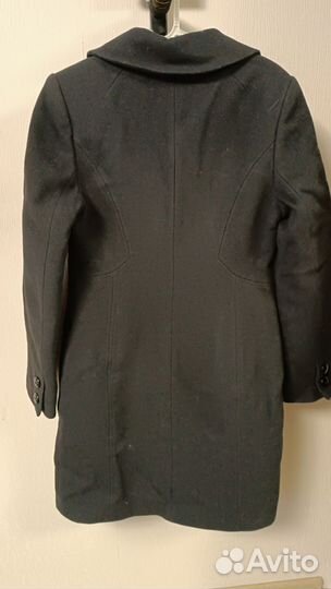 Пальто женское зимнее с мехом 44 46