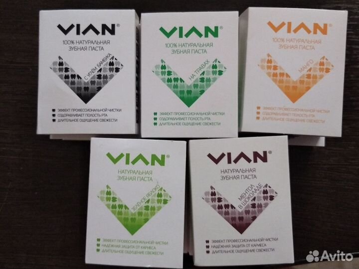 Зубная паста виан vian