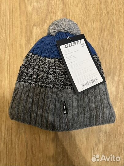 Шапка Gusti новая зимняя 52 54