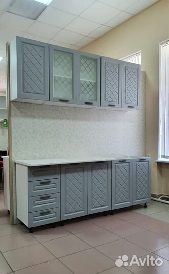 Кухня Агава Антрацит 2 м