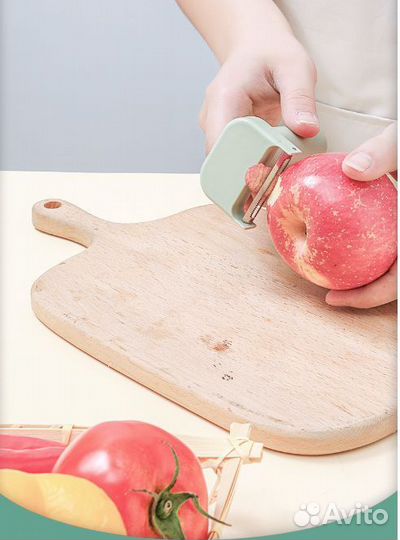 Измельчитель овощерезка мини кухонный комбайн 4в1