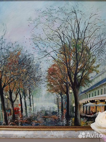 Картина маслом на холсте пейзаж