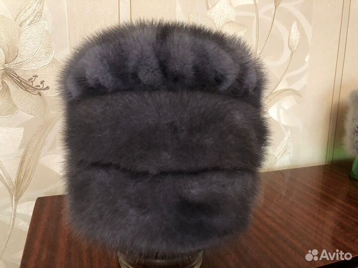 Шапка норковая женская