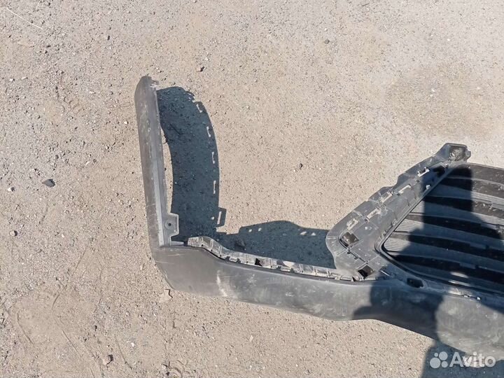 Спойлер переднего бампера kia rio x-line