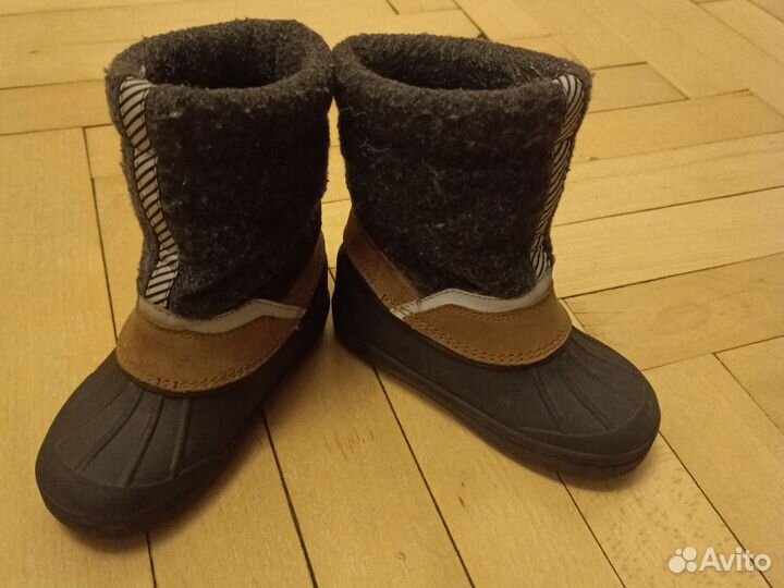 Ботинки демисезонные детские ecco