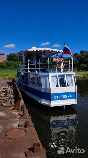 Теплоход к-80 / гимс /катер/ яхта / хаусбот обмен