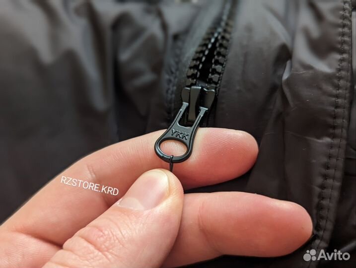 Пуховик Corteiz чёрный + носки