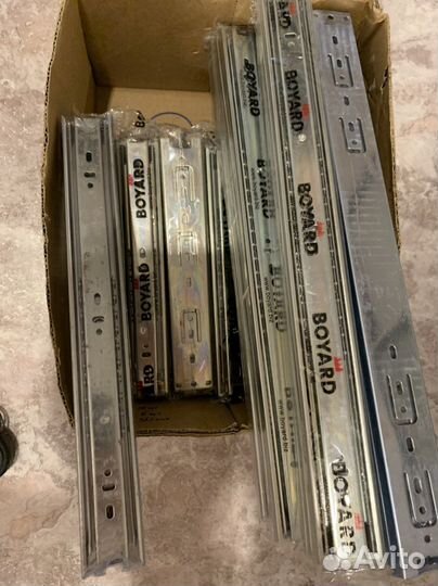 Рельсы для ящиков