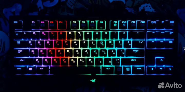 Клавиатура игровая, Razer BlackWidow TE Chroma