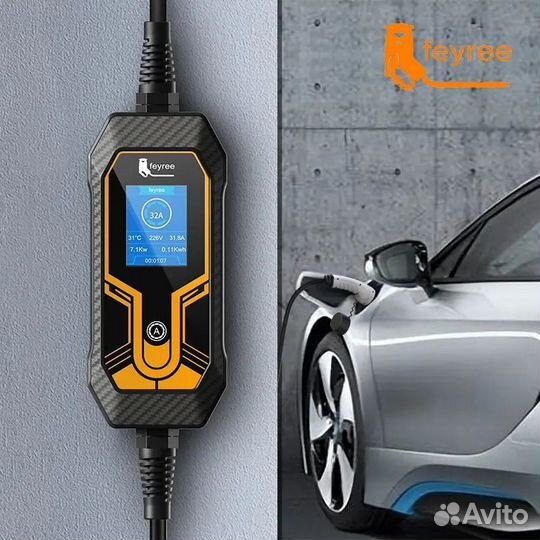 Комплект для зарядки Tesla USA 8-32A