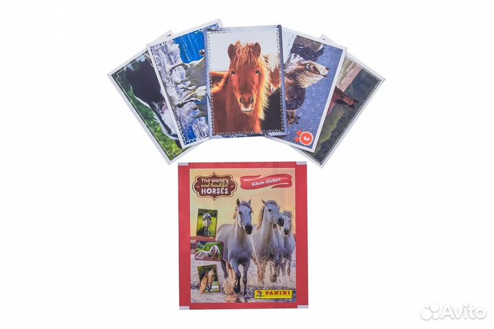 Наклейки Panini Самые красивые лошади мира