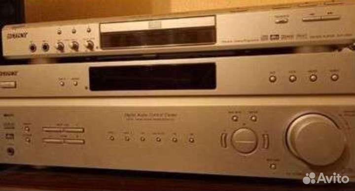 Ресивер усилитель Sony STR K670P и CD - DVD