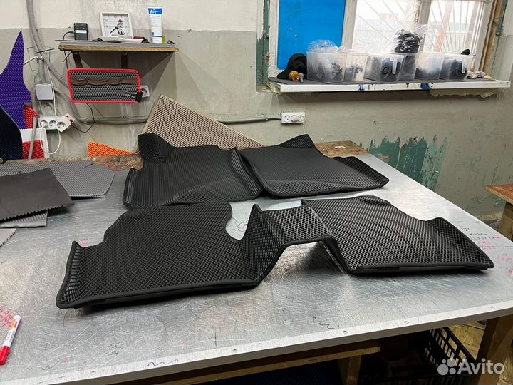 Eva ева эва коврики с бортами 3D