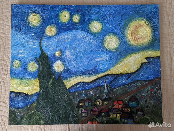 Картина маслом на холсте