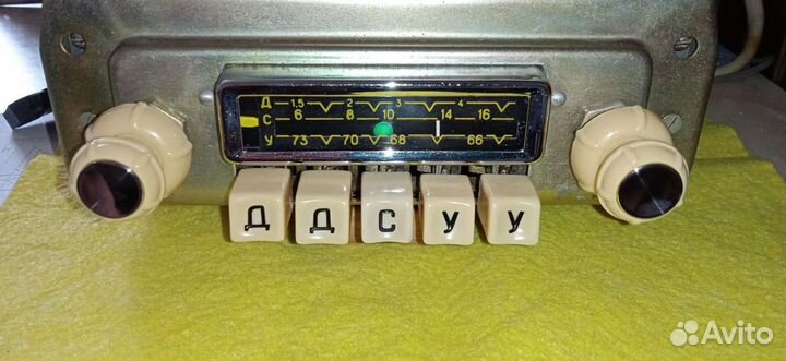 Радио для Газ-21 FM+Блютуз,ретрофит