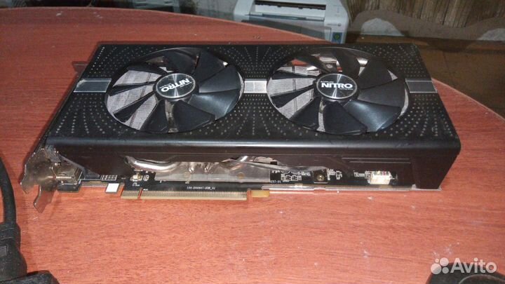 Видеокарта rx580 8gb sapphire nitro