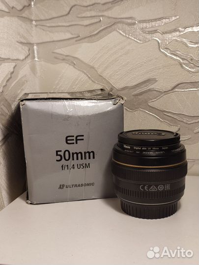 Объектив Canon EF 50mm f/1.4 USM