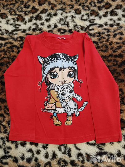 Лонгслив и рубашка на девочку