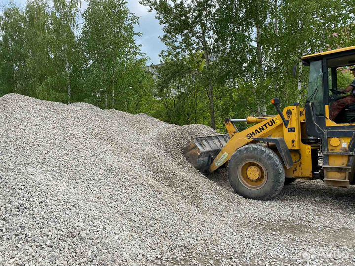 Щебень Бой кирпича пгс Песок Гравий Крошка Чернозе