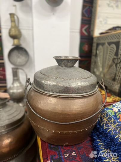 Старинные медные казаны, Дагестан. Антиквариат