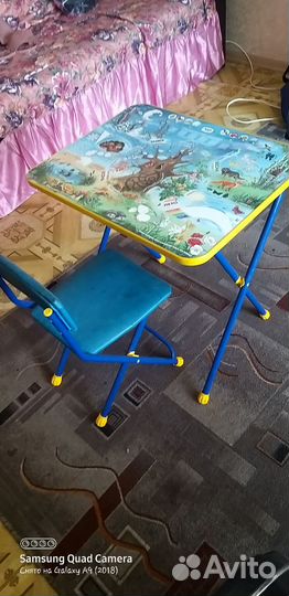 Детский стол и стул