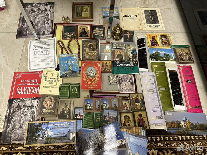 Икона картина брошюры православные календарь