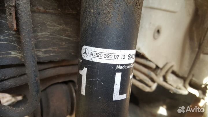 Стойка передняя левая гидро ABC w220 mercedes