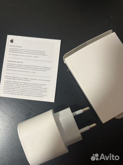 Сетевое зарядное устройство apple