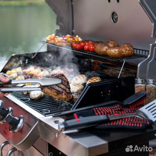 Набор инструментов Char-Broil Deluxe 7шт (лопатка+